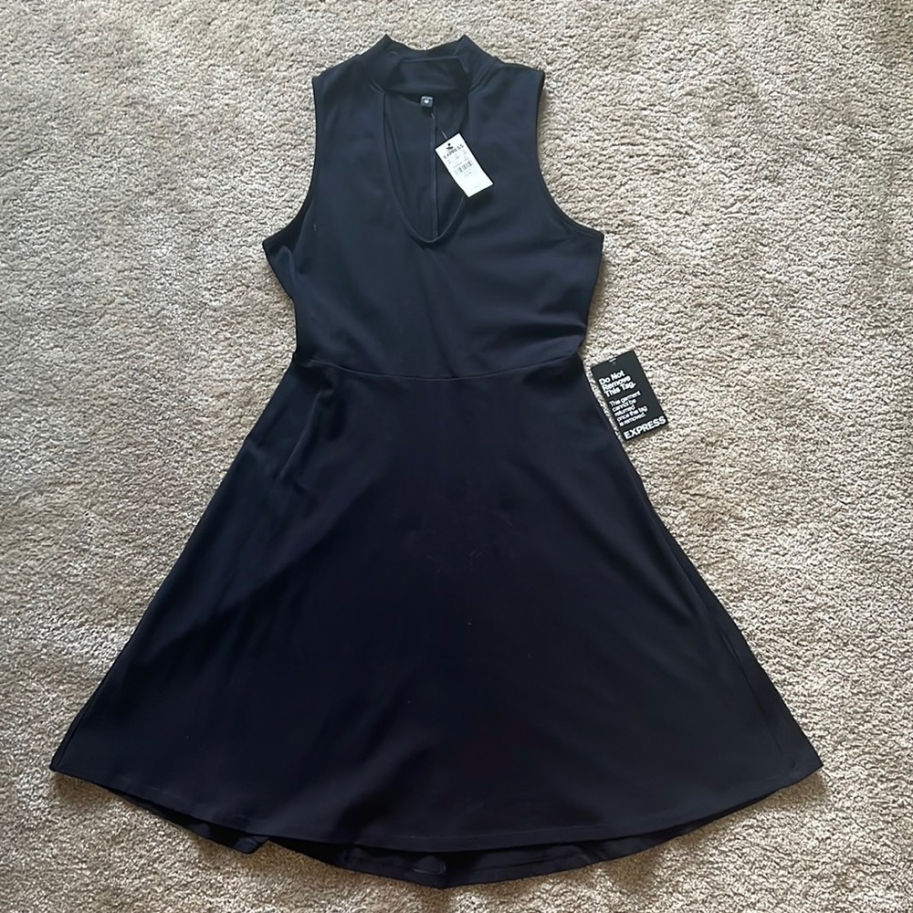 Express XS brand new with tags black dress
